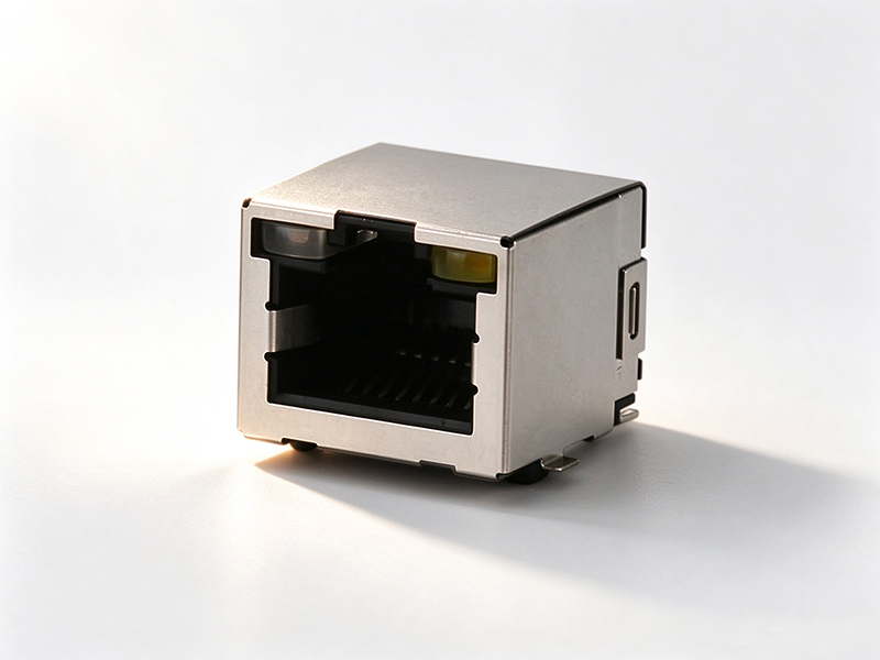 RJ45 JACK STANDARD SOCKET NETWORK INTERFACE I/O CONNECTOR SMT