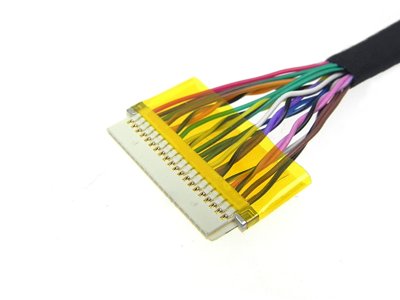 HIROSE DF19-20S-1S LVDS CABLE TERMINAL WIRE HARNESS - YAMETER MANUFACTURER