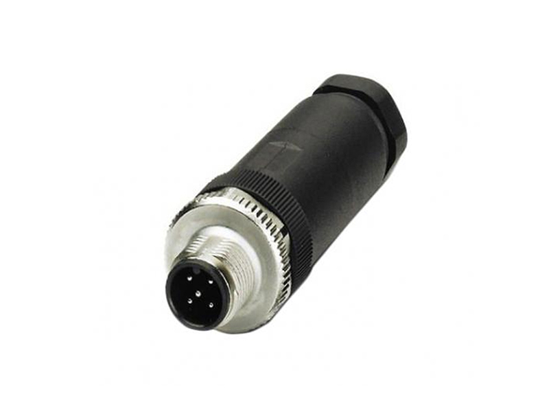 M12 CONNECTOR A CODE FIELD INSTALLATION 5PIN PLUG STRAIGHT