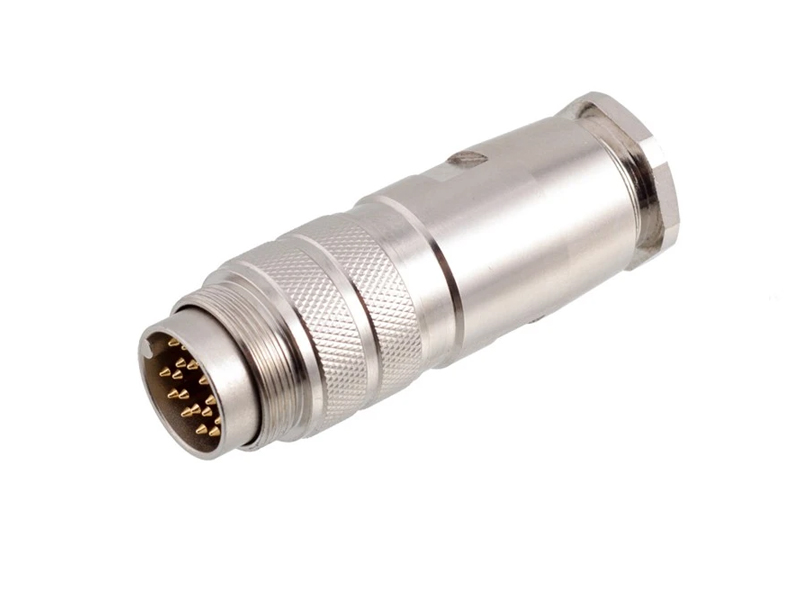 M16 19PIN PLUG CONNECTOR METAL FIELD INSTALLATION WATERPROOF CONNECTORS