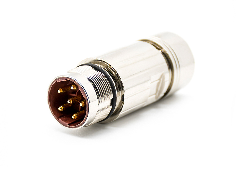 M23 PLUG 6PIN POWER CONNECTOR STANDARD SERVO CABLE ASSEMBLING CONNECTOR