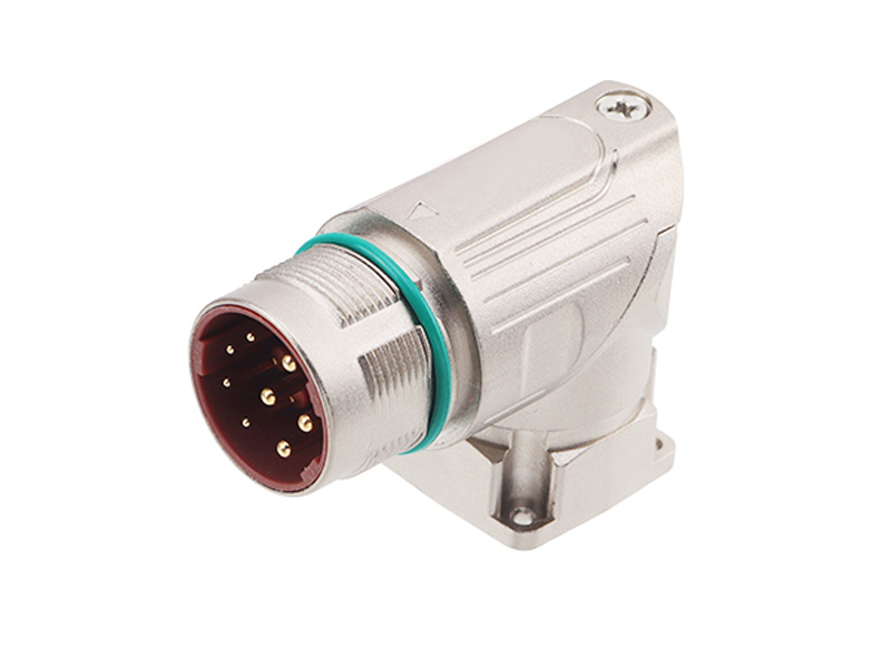 M23 PLUG 8PIN DEVICE CONNECTOR POWER FLANGE INSTALLATION FIXED STANDARD SERVO CONNECTOR